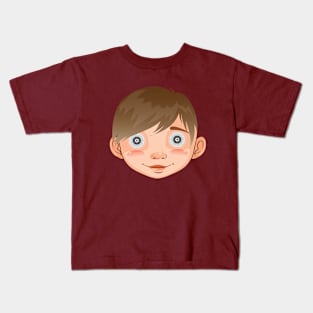 Trumpaplaukė mergaitė Kids T-Shirt